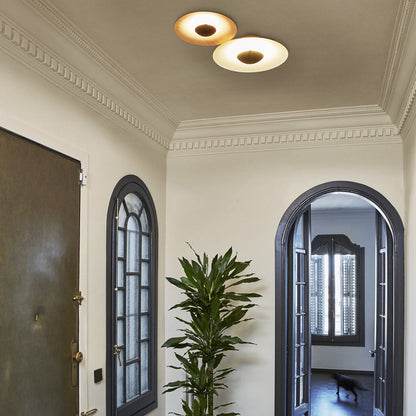 Ginger Ceiling / Wall Light in hallway.