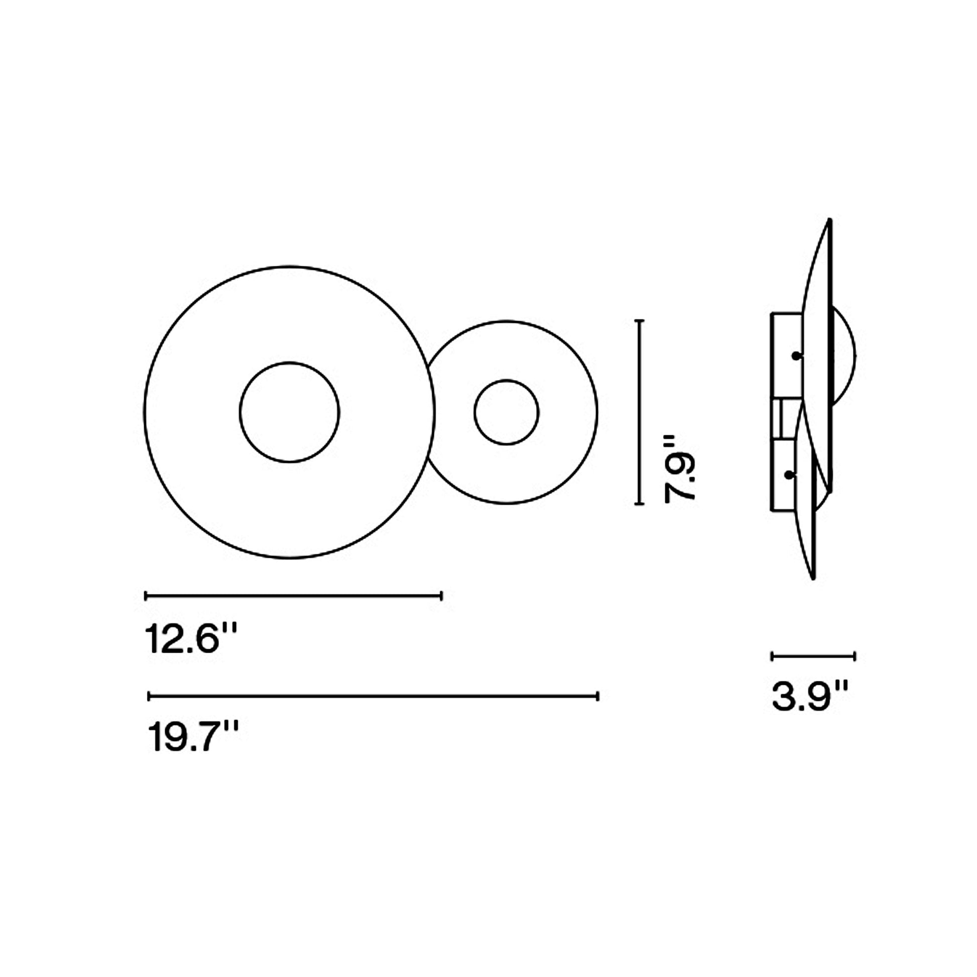 Ginger Ceiling / Wall Light in Detail.