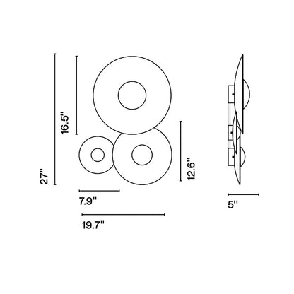 Ginger Ceiling / Wall Light in Detail.