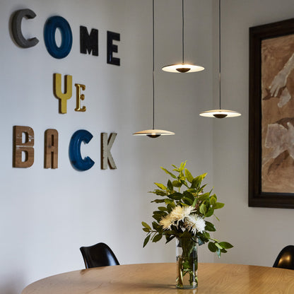 Ginger LED Cluster Pendant Light in living room.