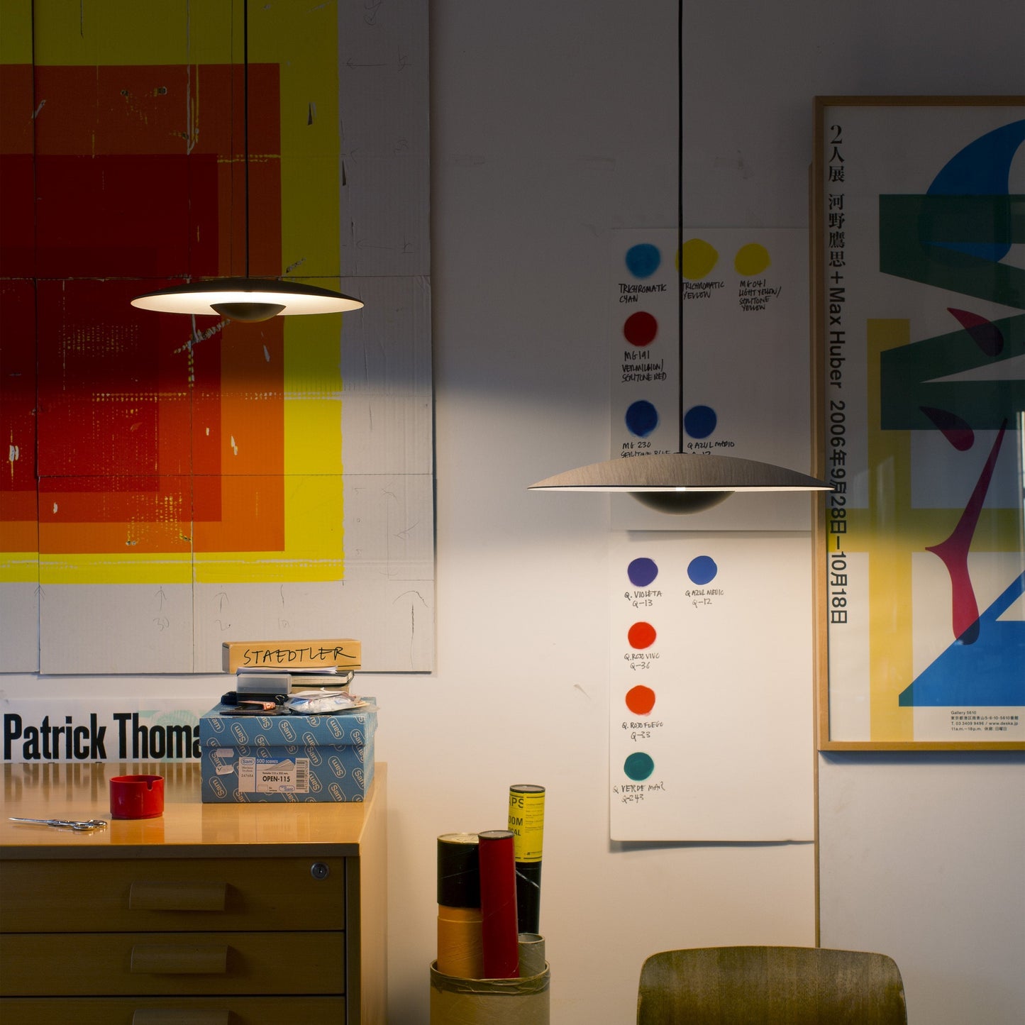 Ginger LED Pendant Light in living room.