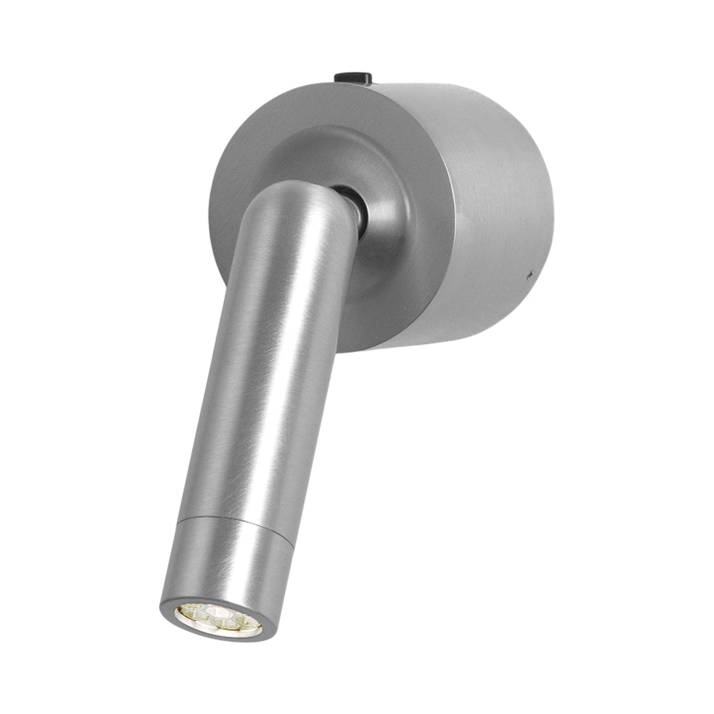 Ledtube A LED Wall Light in Aluminum.