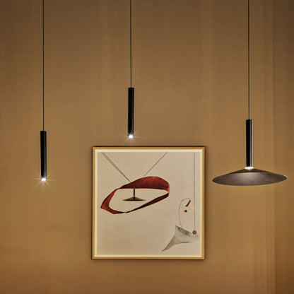 Milana PED LED Pendant Light in living room.
