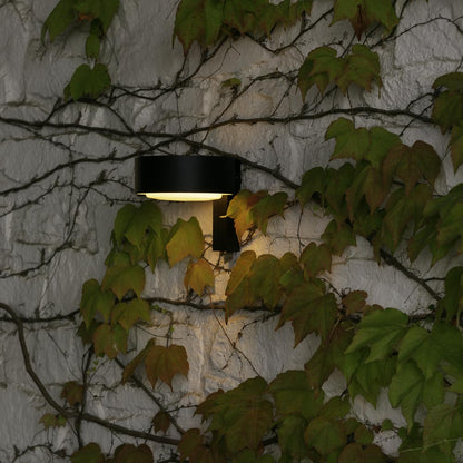 Plaff-on! A Outdoor LED Wall Light in Outside Area.