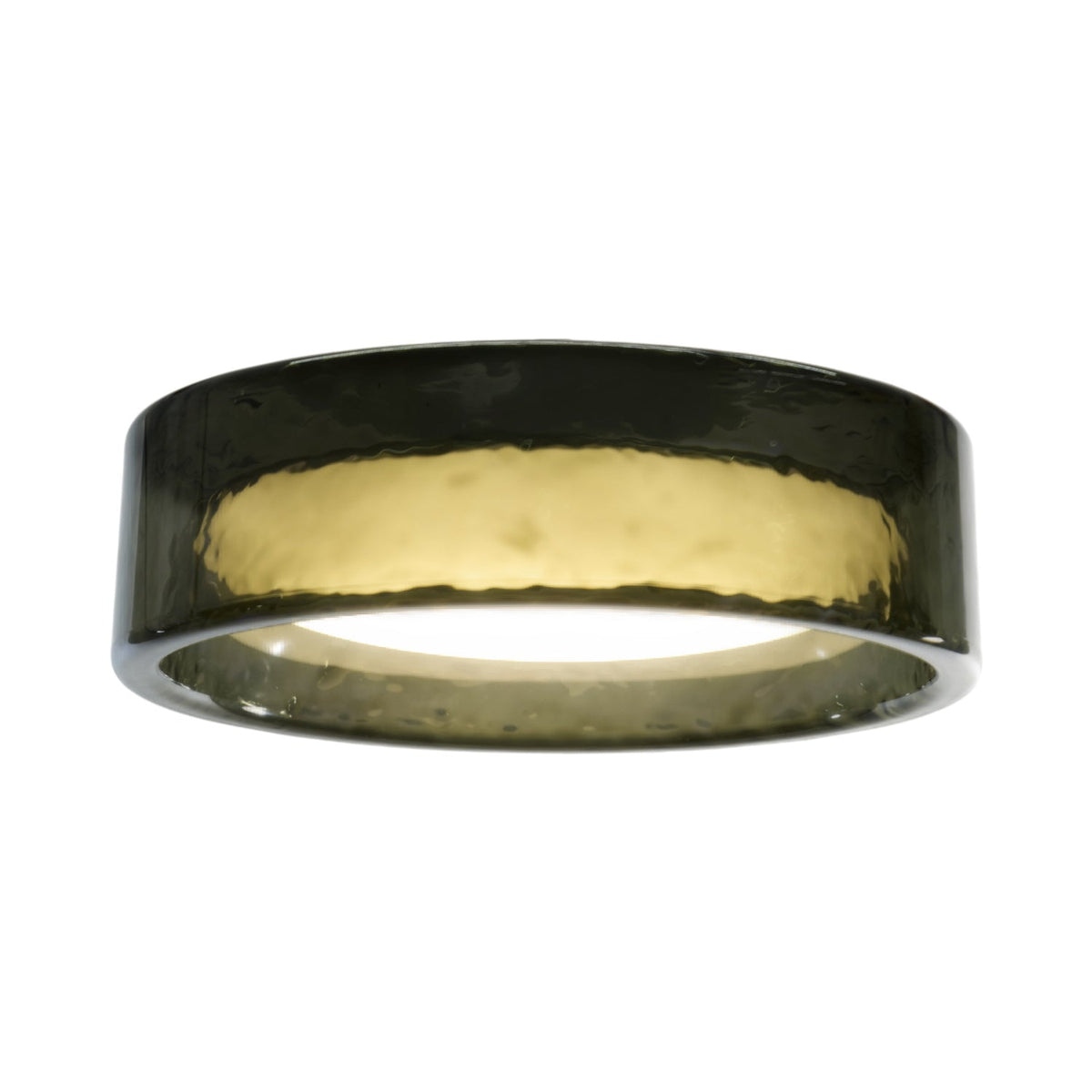 Ringo LED Flush Mount Ceiling Light in Green (35.4-Inch).