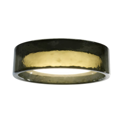 Ringo LED Flush Mount Ceiling Light in Green (35.4-Inch).