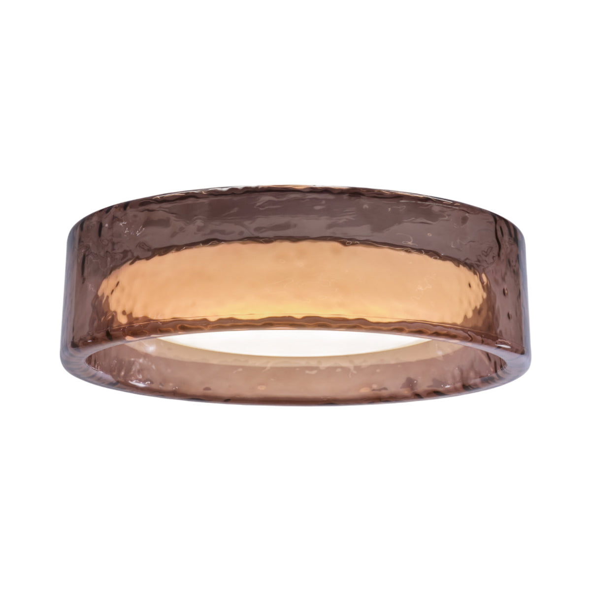 Ringo LED Flush Mount Ceiling Light in Rose (35.4-Inch).