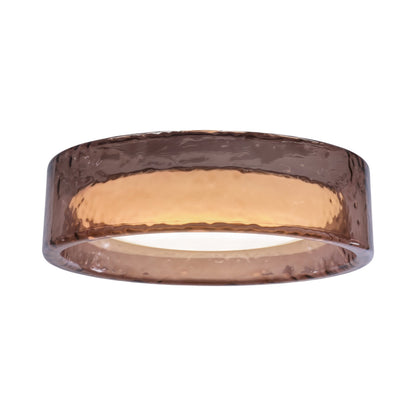 Ringo LED Flush Mount Ceiling Light in Rose (35.4-Inch).