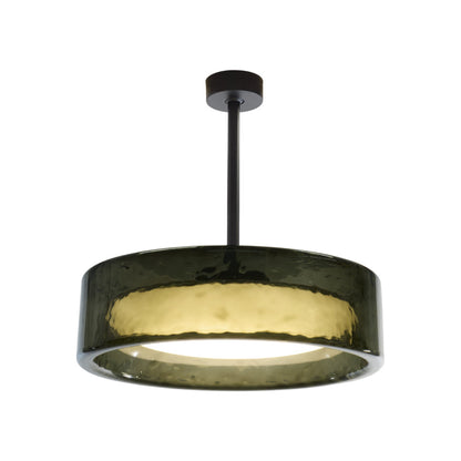 Ringo LED Pendant Light in Green (Fixed/27.56-Inch).