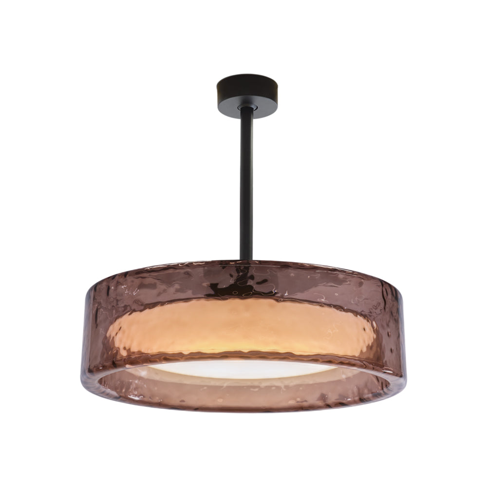 Ringo LED Pendant Light in Rose (Fixed/27.56-Inch).