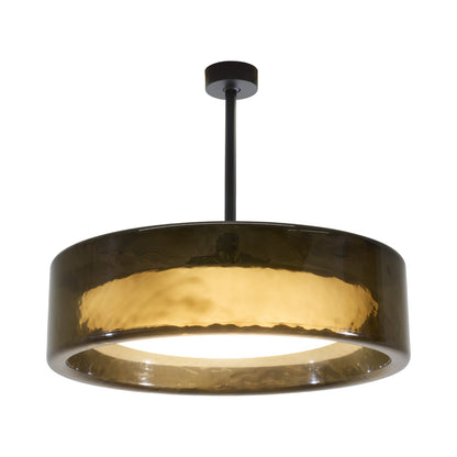 Ringo LED Pendant Light in Dark Smoked (Fixed/35.44-Inch).
