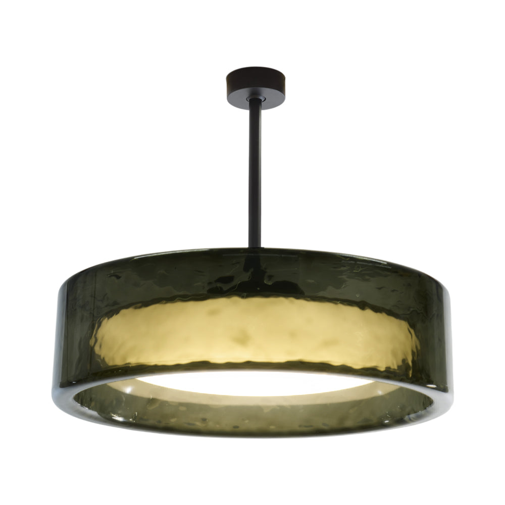 Ringo LED Pendant Light in Green (Fixed/35.44-Inch).
