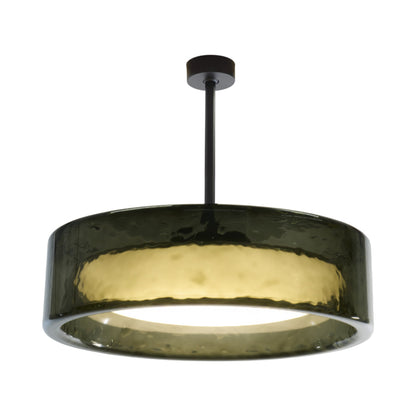 Ringo LED Pendant Light in Green (Fixed/35.44-Inch).