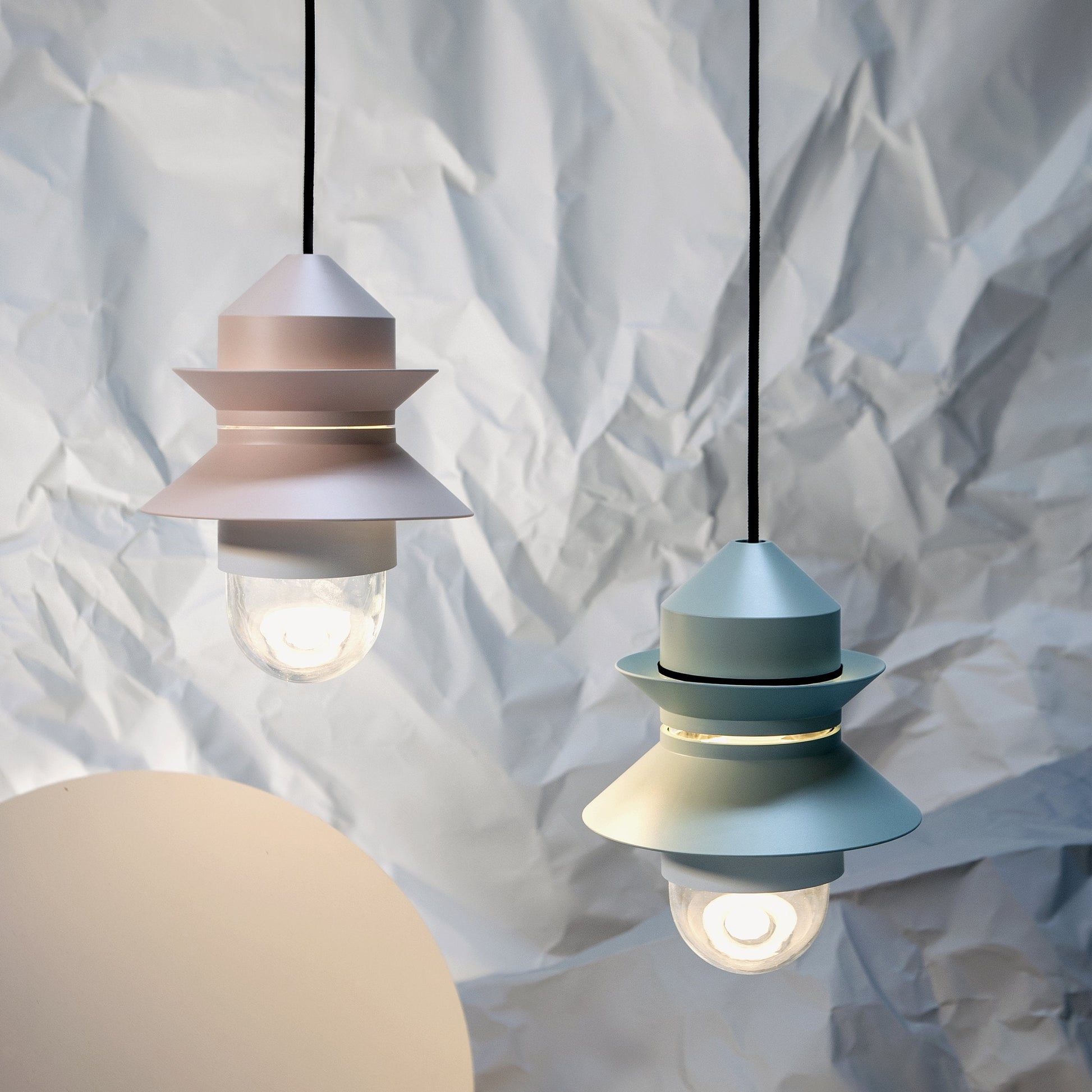 Santorini Indoor Pendant Light in living room.