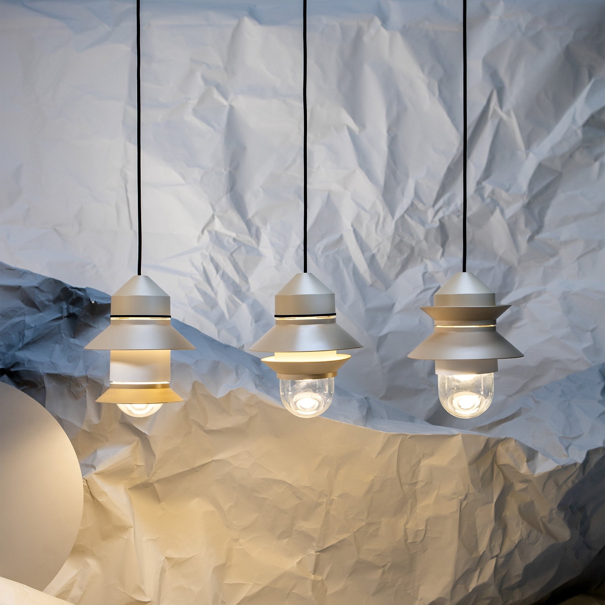 Santorini Indoor Pendant Light in living room.