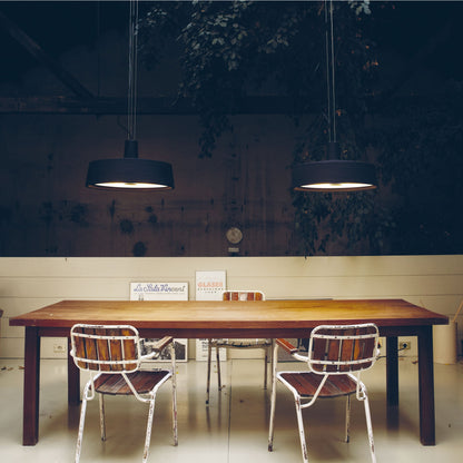 Soho LED Pendant Light in living room.