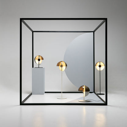 Theia P LED Floor Lamp in exhibition.