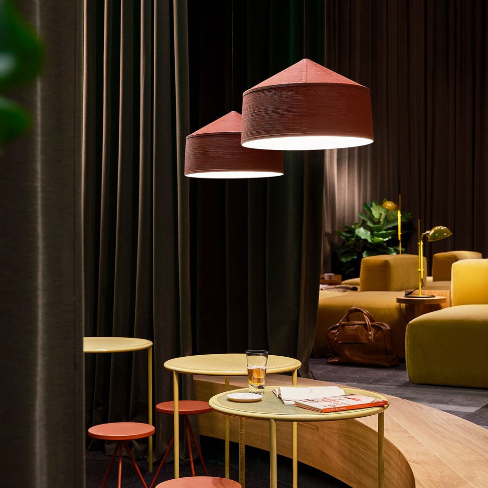 Zenc Pendant Light in restaurant.