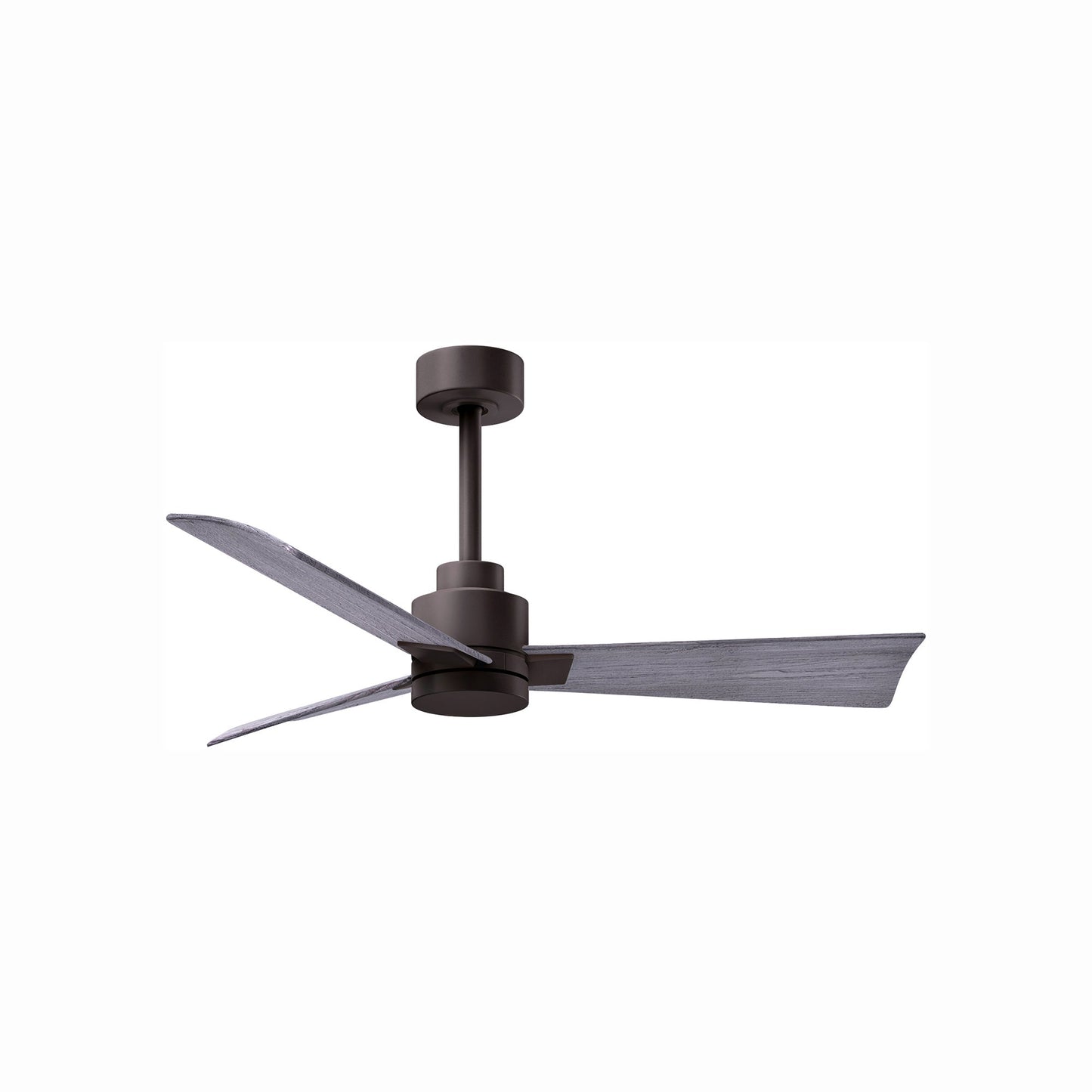 Alessandra Indoor / Outdoor Ceiling Fan in Textured Bronze/Barn Wood (42-Inch).