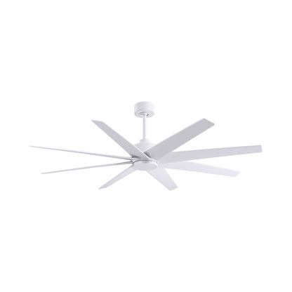 Ariella Ceiling Fan in Matte White/Matte White.
