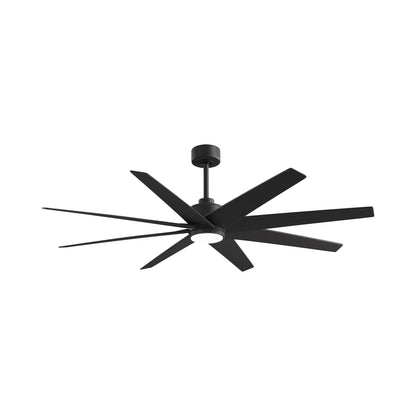 Ariella LED Ceiling Fan in Matte Black/Matte Black.