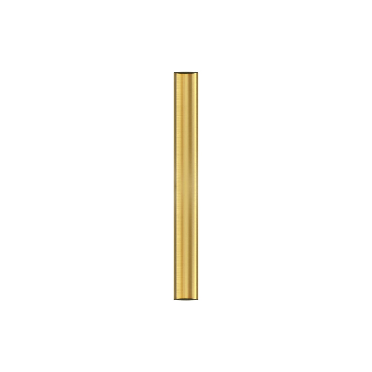 Atlas Downrod in Brushed Brass (10-Inch).