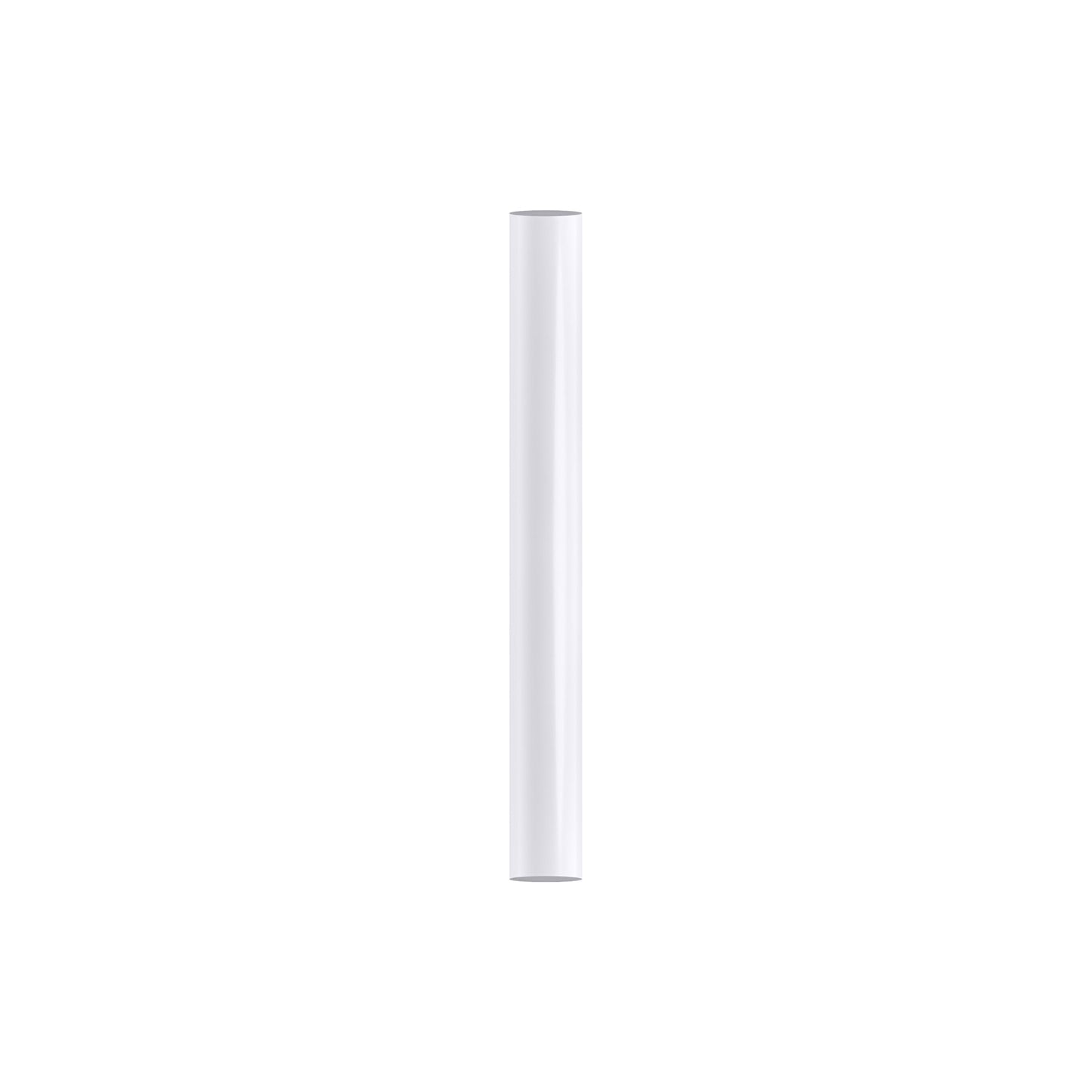 Atlas Downrod in Gloss White (10-Inch).