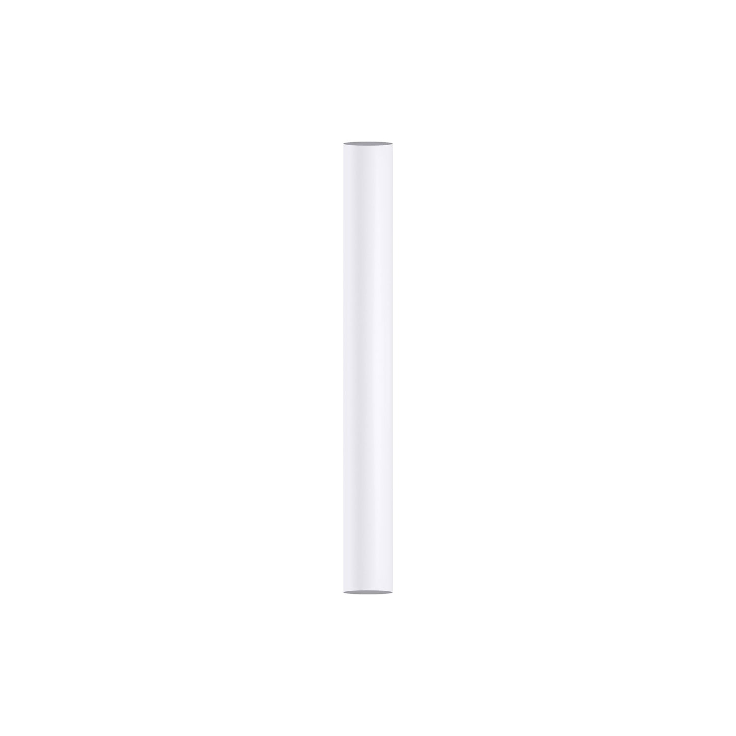 Atlas Downrod in Matte White (10-Inch).
