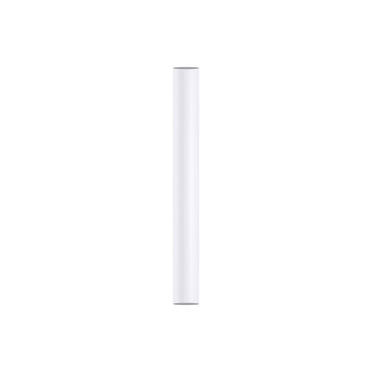 Atlas Downrod in Matte White (18-Inch).