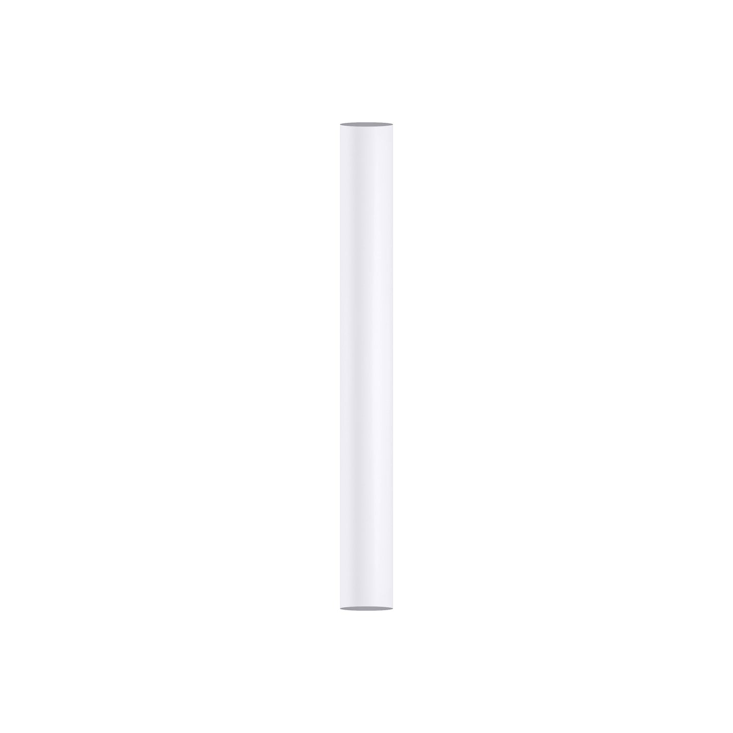 Atlas Downrod in Matte White (24-Inch).