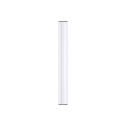 Atlas Downrod in Matte White (24-Inch).