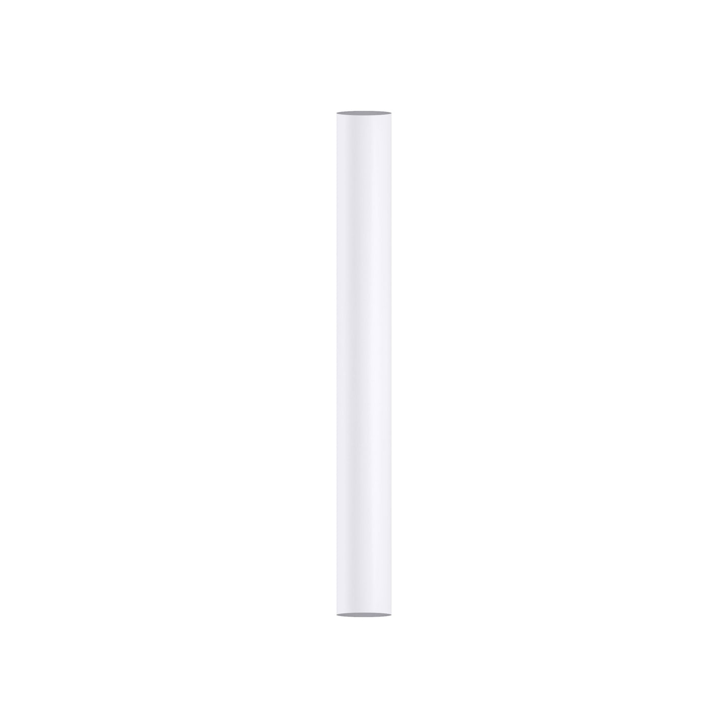 Atlas Downrod in Matte White (36-Inch).