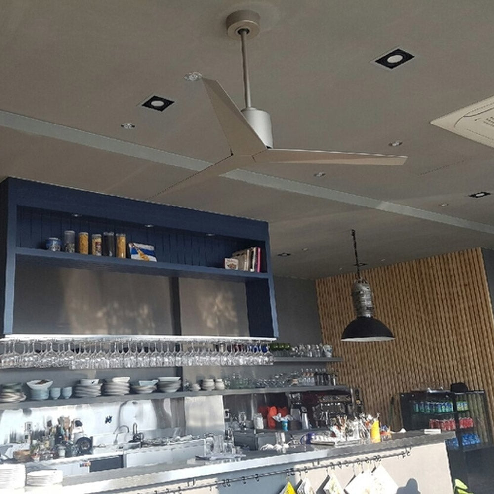 Eliza Outdoor Ceiling Fan in kitchen.