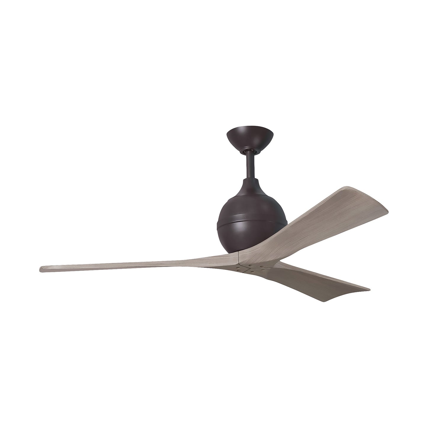 Irene Ceiling Fan in Textured Bronze/Gray Ash(3-Blade/52-Inch).