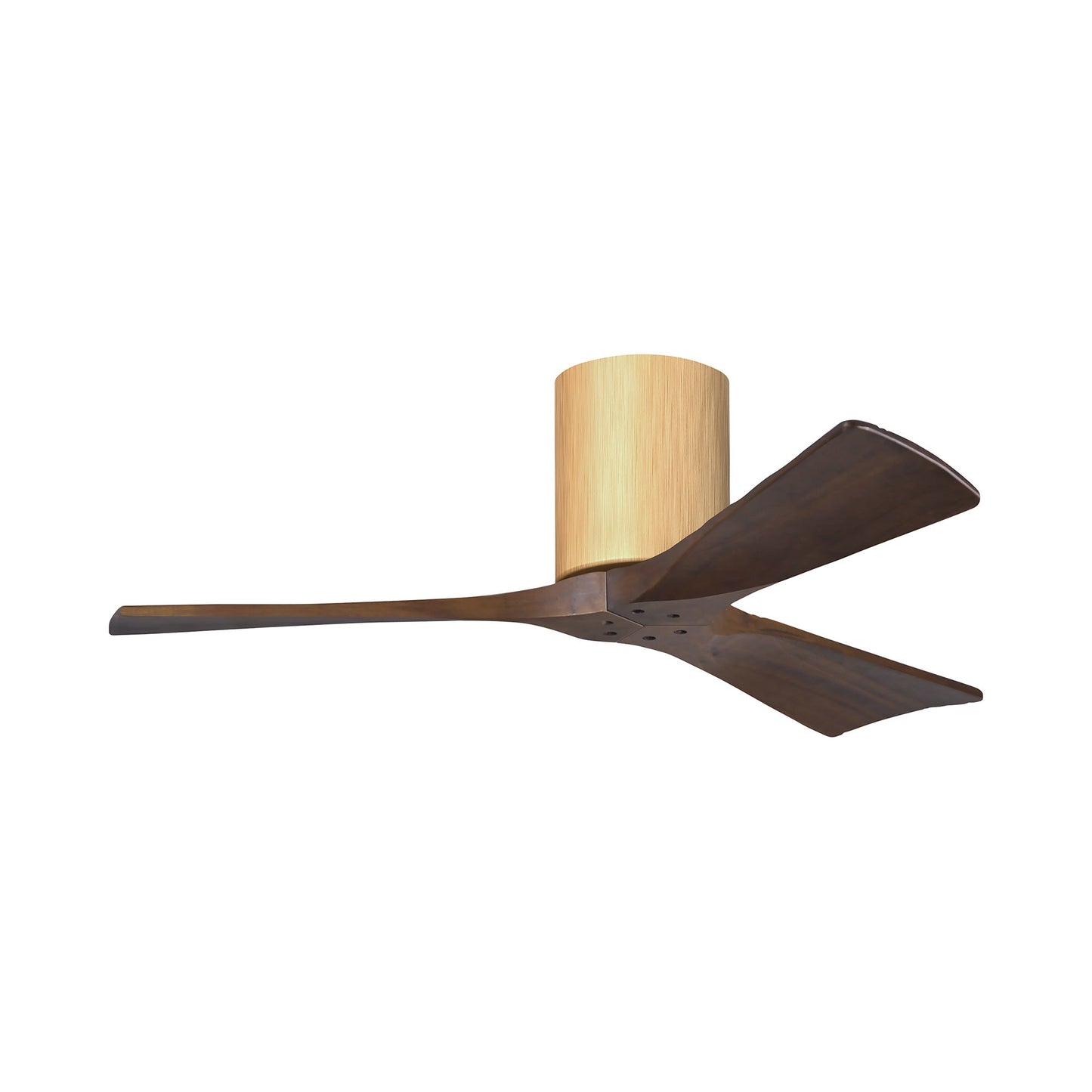 Irene IR3H Indoor / Outdoor Ceiling Fan in Light Mapple/Walnut (42-Inch).