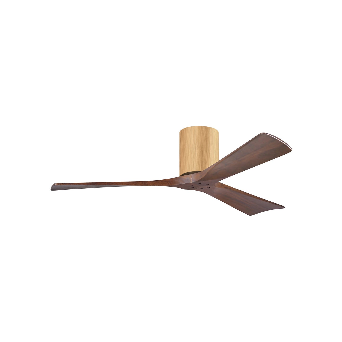 Irene IR3H Indoor / Outdoor Ceiling Fan in Light Mapple/Walnut (52-Inch).