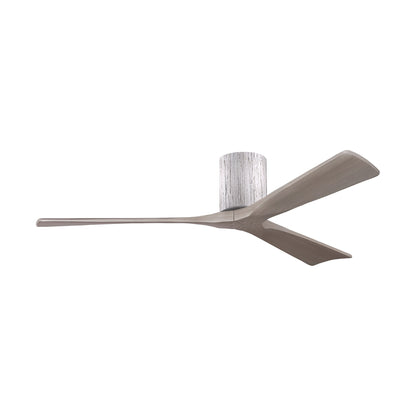 Irene IR3H Indoor / Outdoor Flush Mount Ceiling Fan in Barn Wood/Gray Ash (60-Inch).