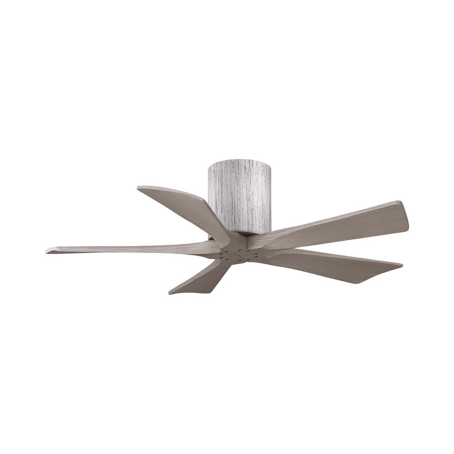 Irene IR5H Flush Mount Ceiling Fan in Barn Wood/Gray Ash (42-Inch).