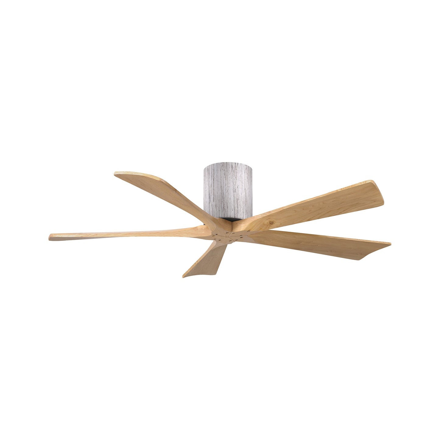 Irene IR5H Flush Mount Ceiling Fan in Barn Wood/Light Maple (52-Inch).