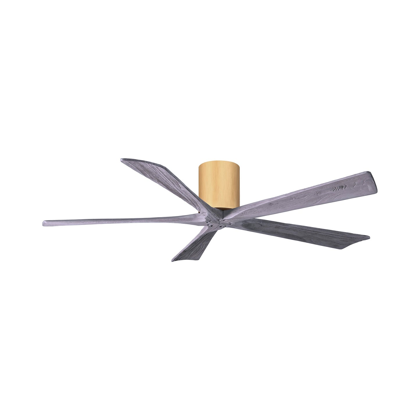 Irene IR5H Indoor / Outdoor Ceiling Fan in Light Maple/Barn Wood (60-Inch).