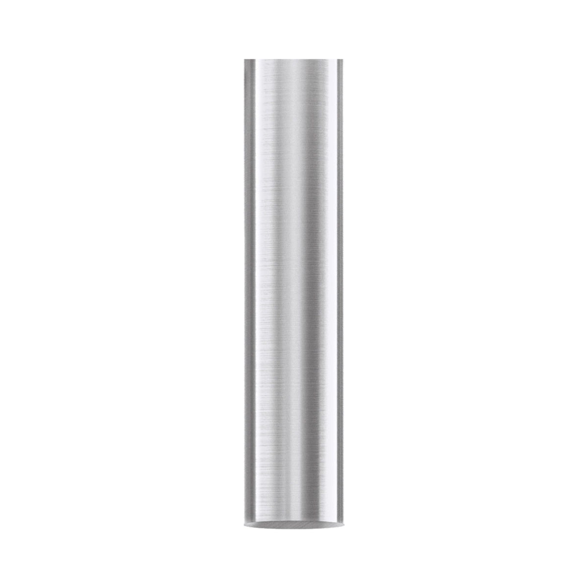 Matthews Gerbar Downrod with Coupling Cover in Brushed Nickel.