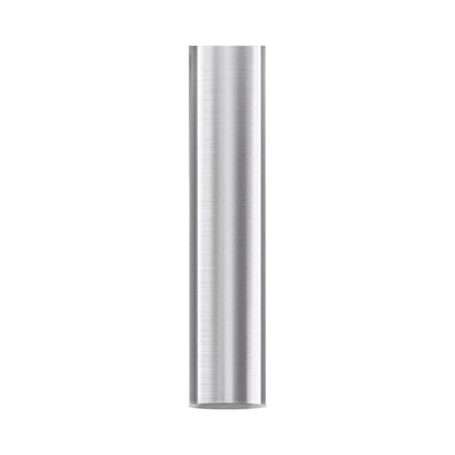 Matthews Gerbar Downrod with Coupling Cover in Brushed Nickel.