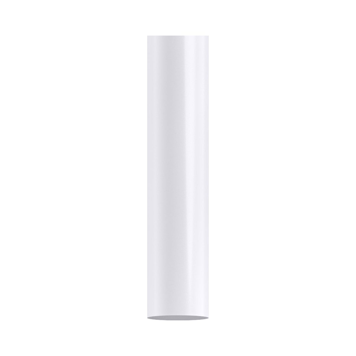 Matthews Gerbar Downrod with Coupling Cover in Gloss White.