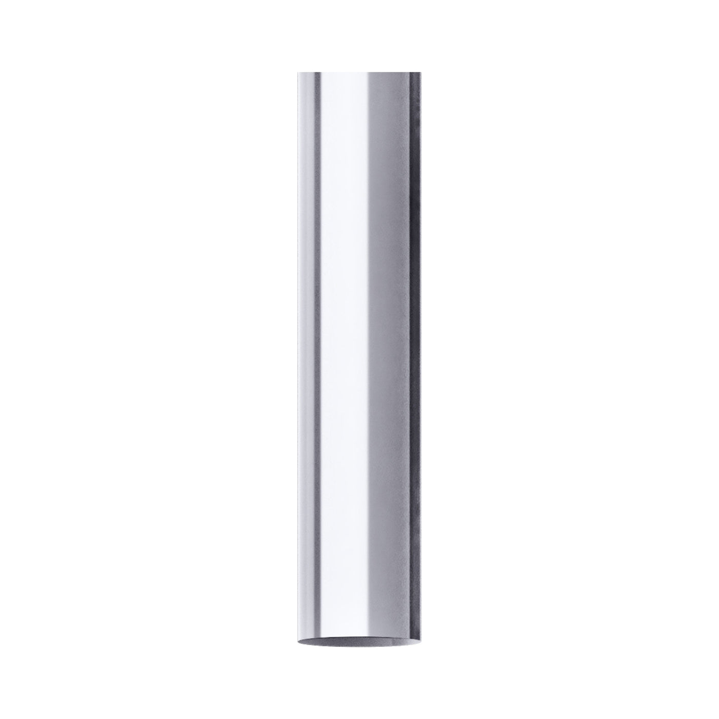 Matthews Gerbar Downrod with Coupling Cover in Polished Chrome.