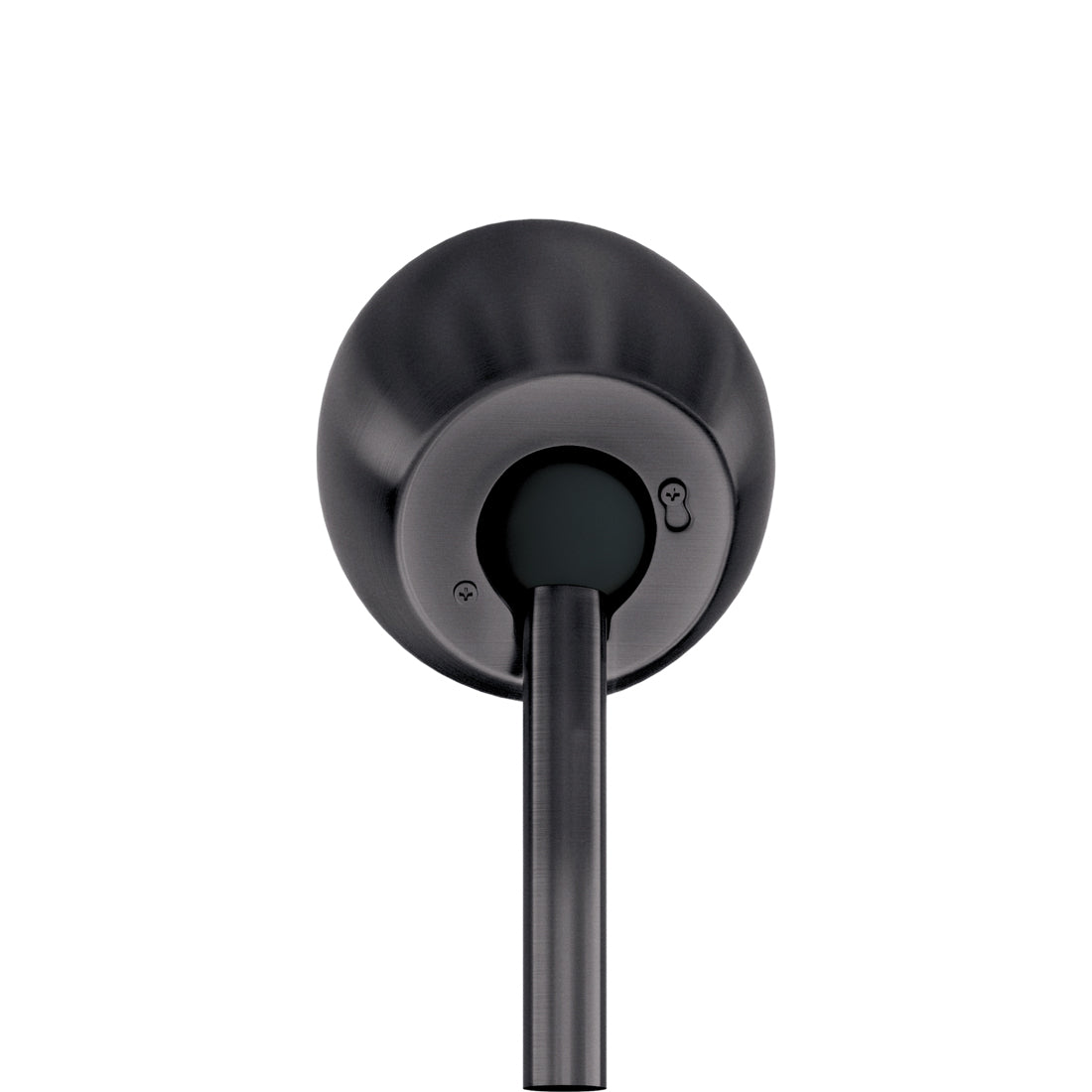 Matthews Gerbar Slant Ceiling Mount in Black Nickel.