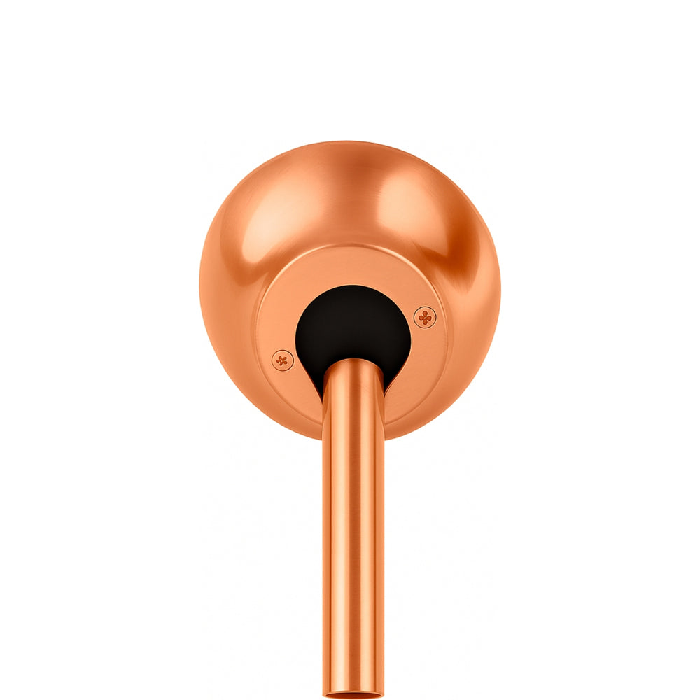 Matthews Gerbar Slant Ceiling Mount in Brushed Copper.