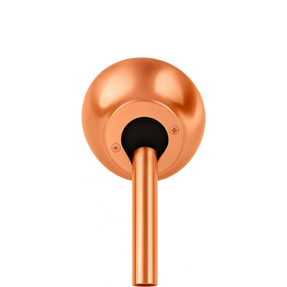 Matthews Gerbar Slant Ceiling Mount in Brushed Copper.