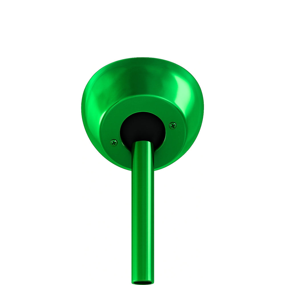 Matthews Gerbar Slant Ceiling Mount in Green.