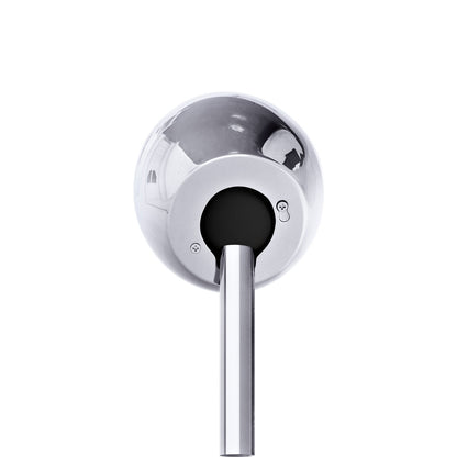 Matthews Gerbar Slant Ceiling Mount in Polished Chrome.