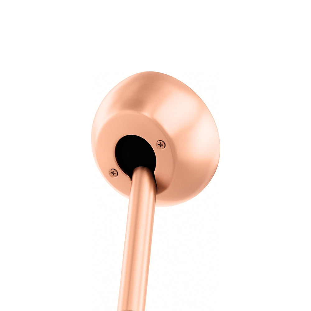 Matthews Gerbar Slant Ceiling Mount in Polished Copper.